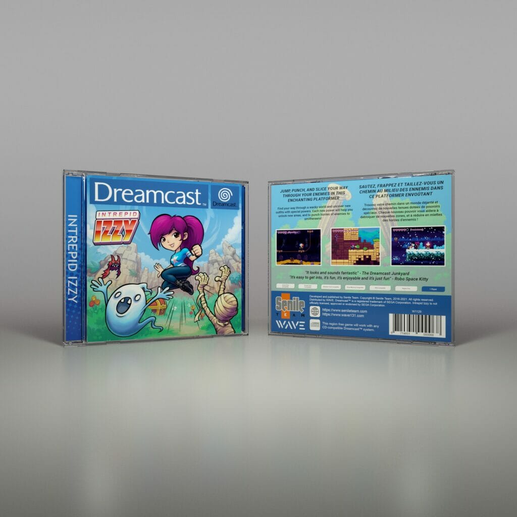 Intrepid Izzy Front and Back